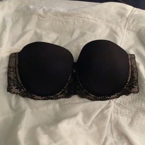 38DD Torrid Strapless bra (black)
